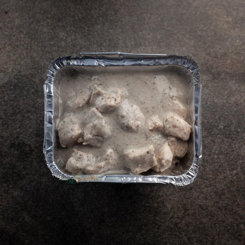 Monday Kiddies Meal Creamy chicken stroganoff & rice