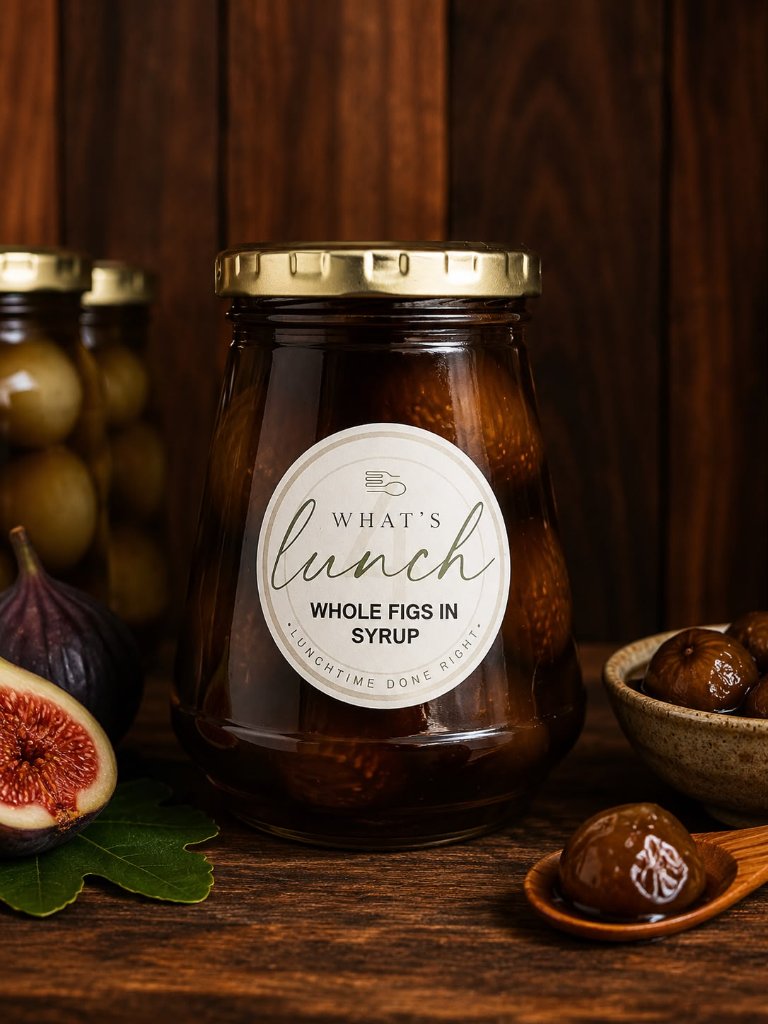 WHOLE FIGS IN SYRUP 500gr