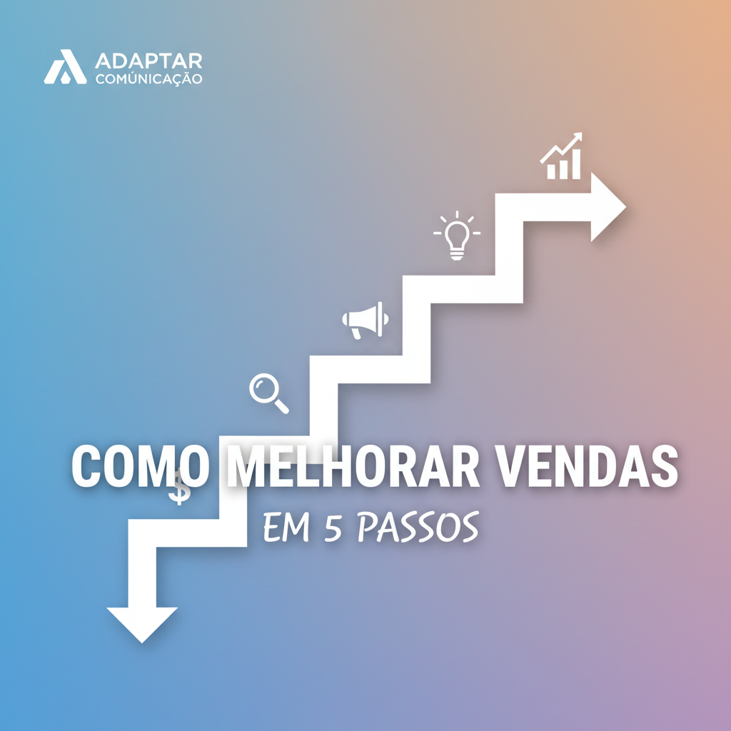 Como melhorar vendas em 5 passos