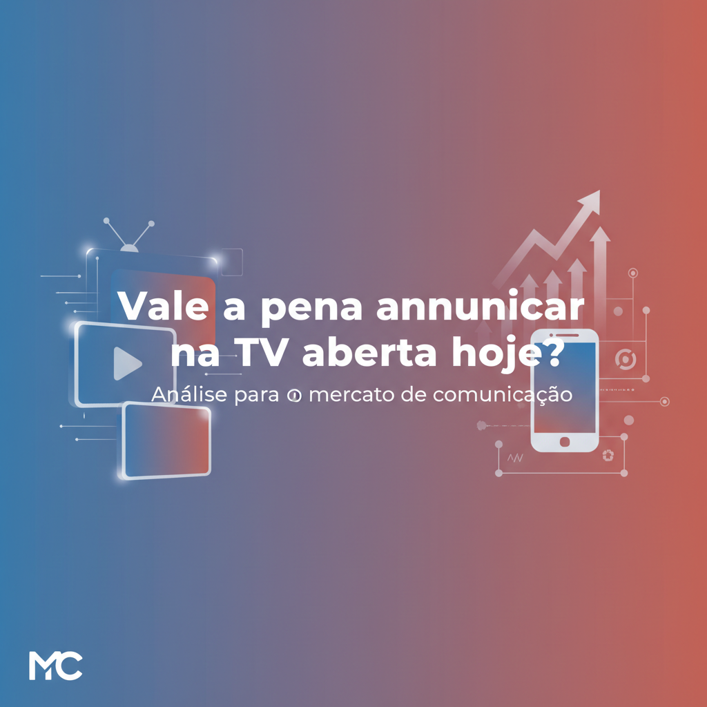 Vale a pena anunciar na TV aberta hoje?