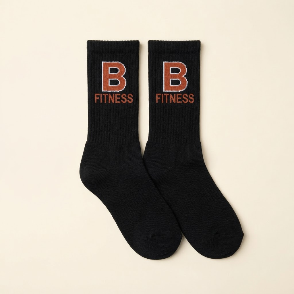 BHB Crew Socks — Black