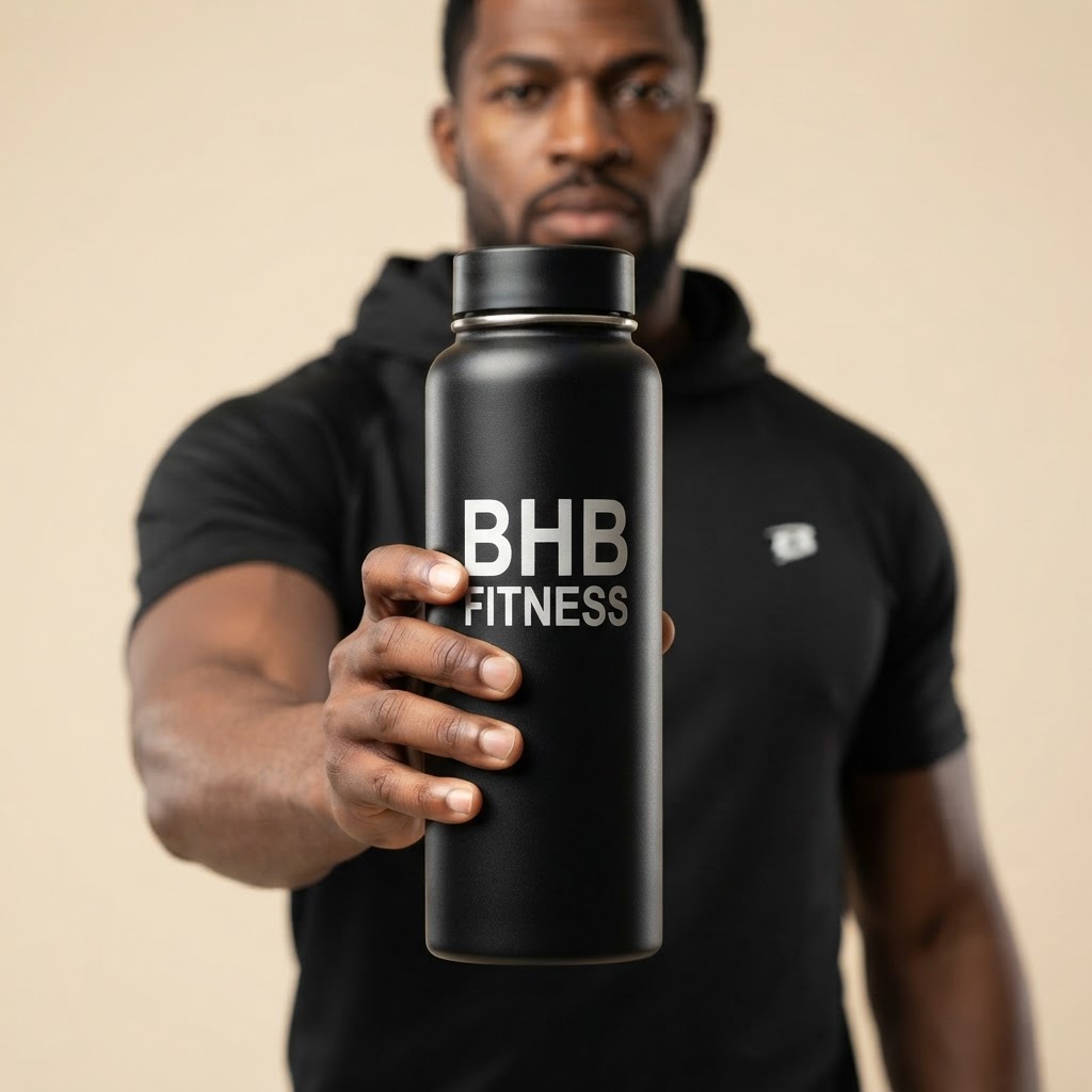 BHB Water Bottle — Black