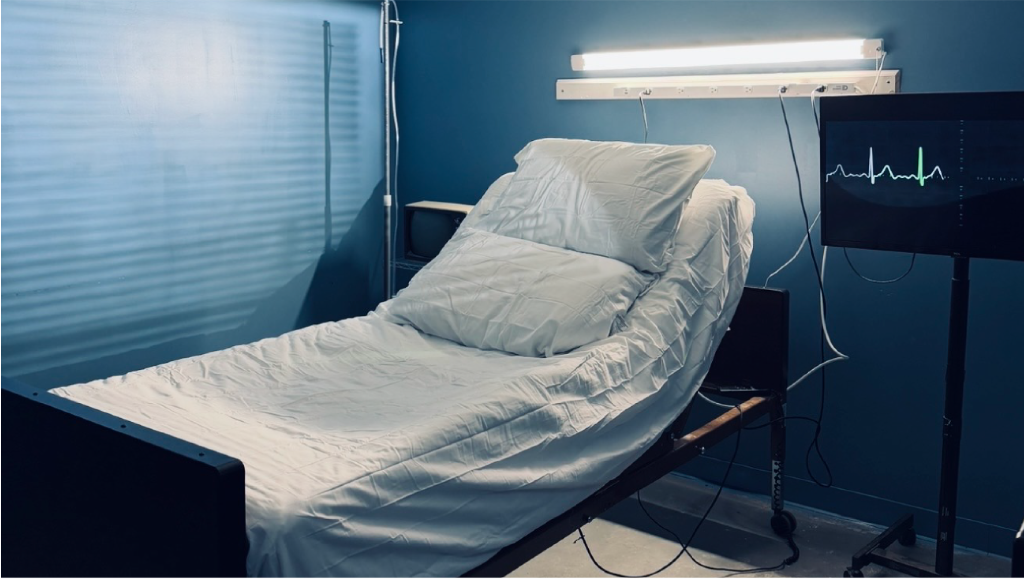 Hospital Patient Room Bed