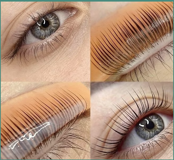 Lash lift and tint procedure and results