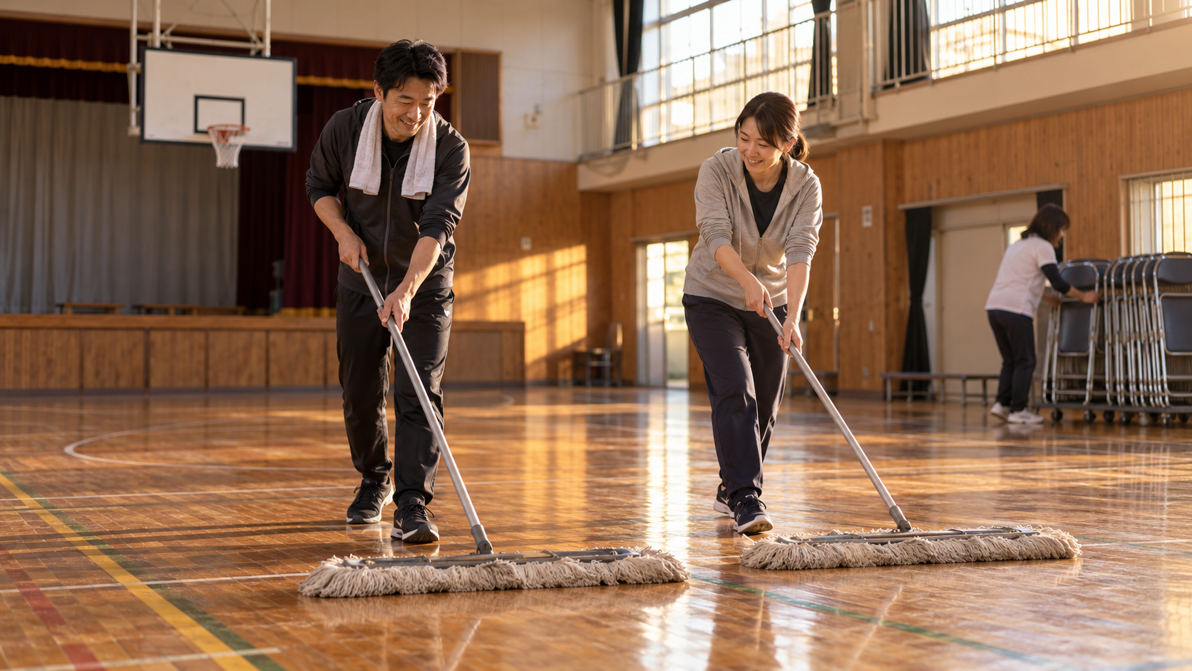 スポ少の片付け、なぜ同じ親だけ帰れない?練習後の居残りを減らす分担ルール