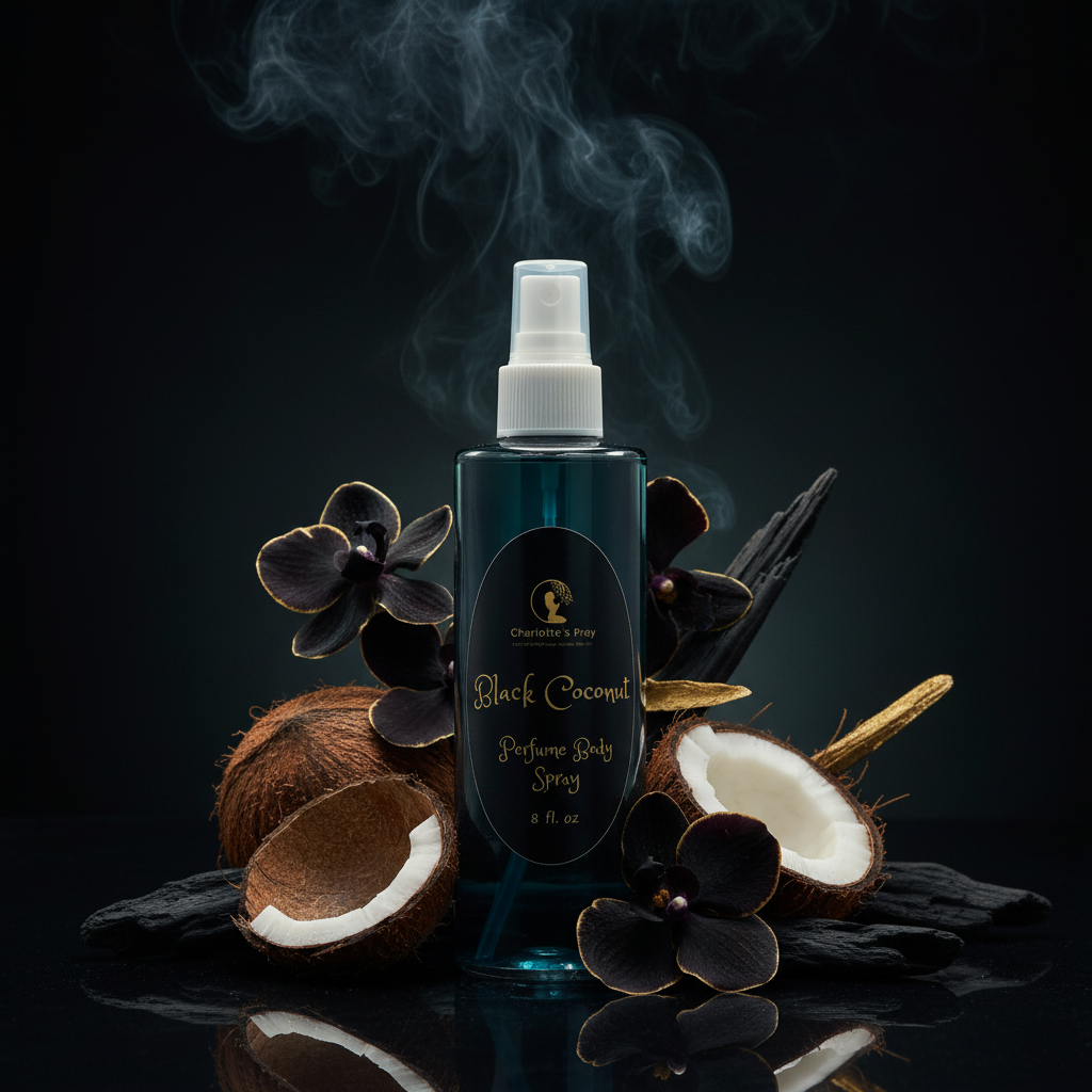 Black Coconut Perfume Body Spray