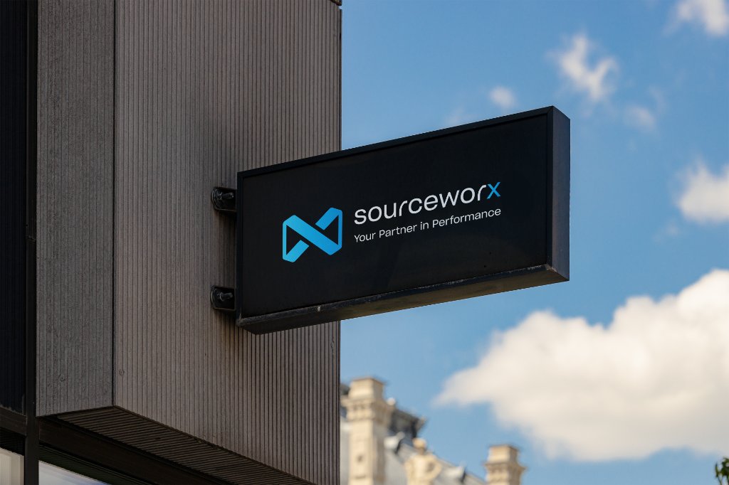 Brand Blue signage
