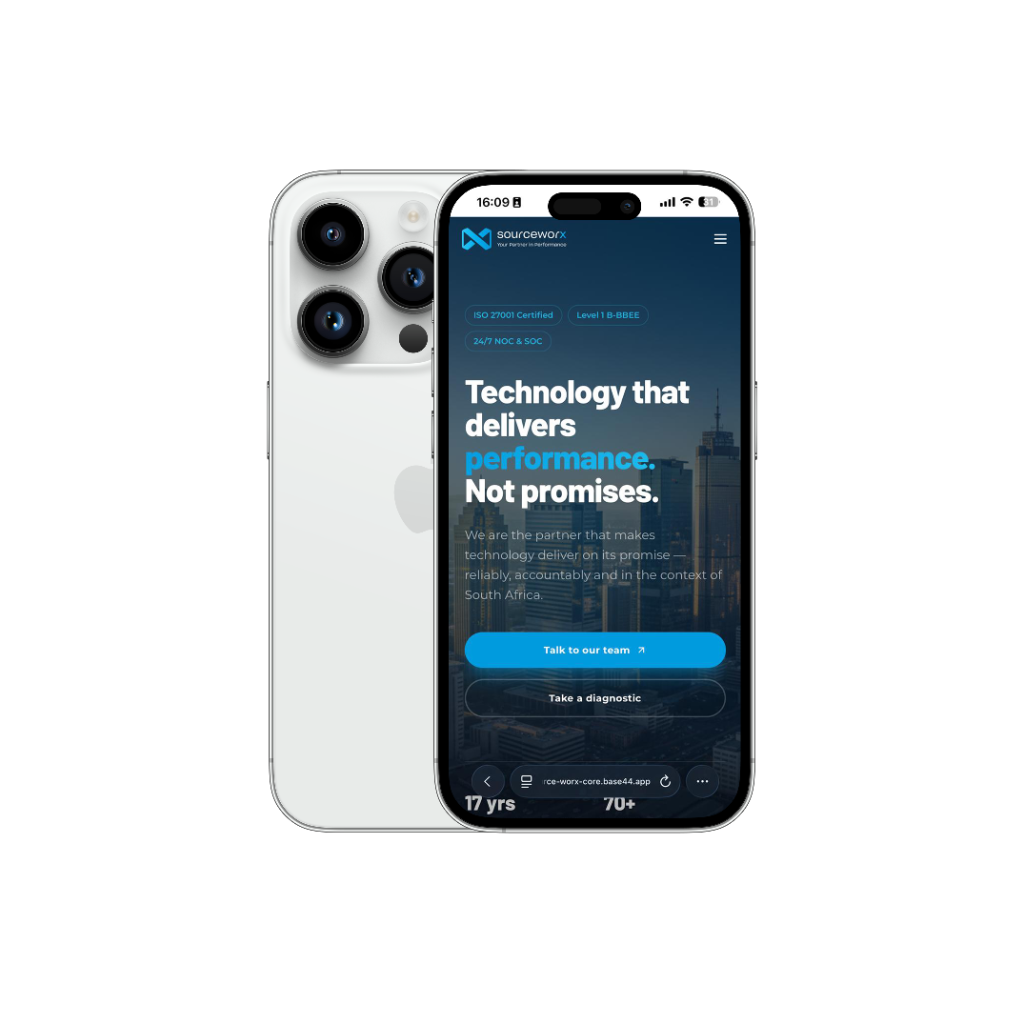 Mobile mockup