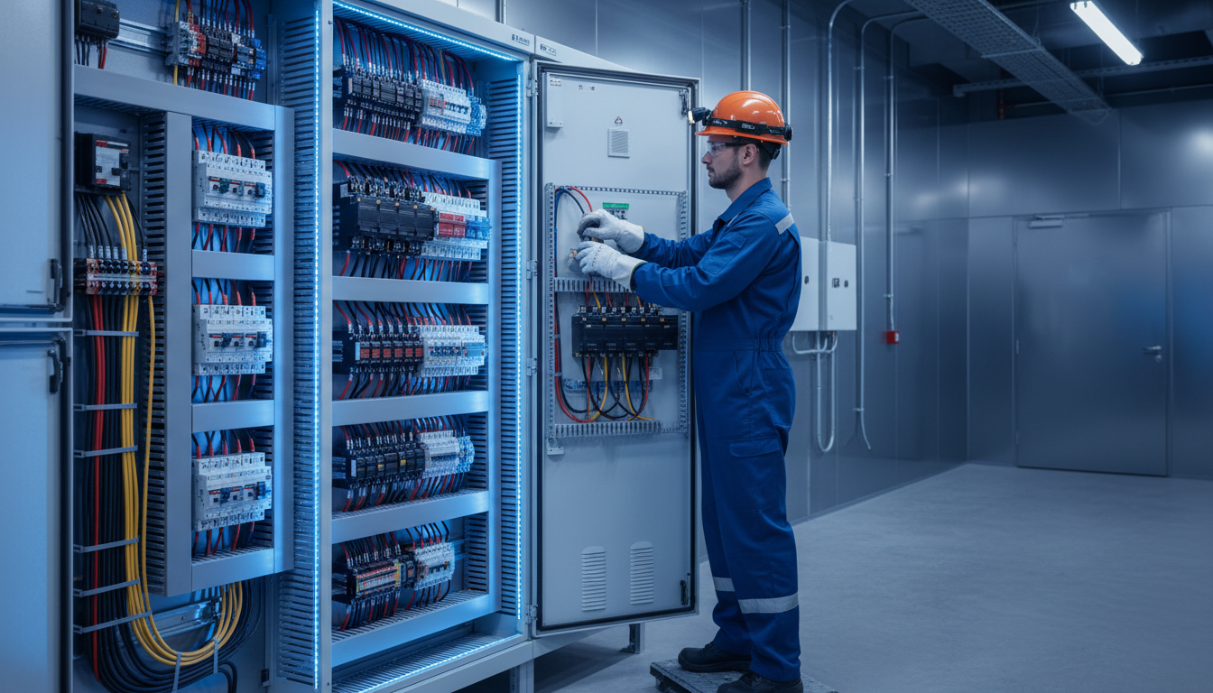 Instalación eléctrica industrial profesional en Gipuzkoa