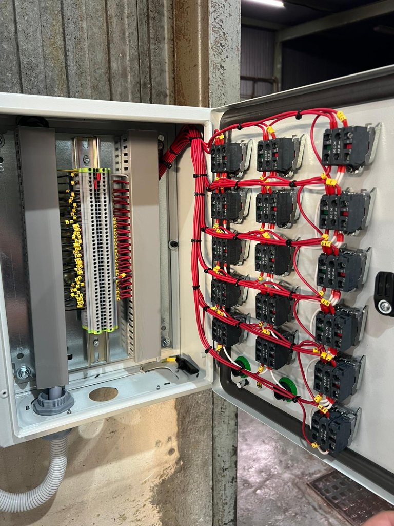 Instalación eléctrica industrial