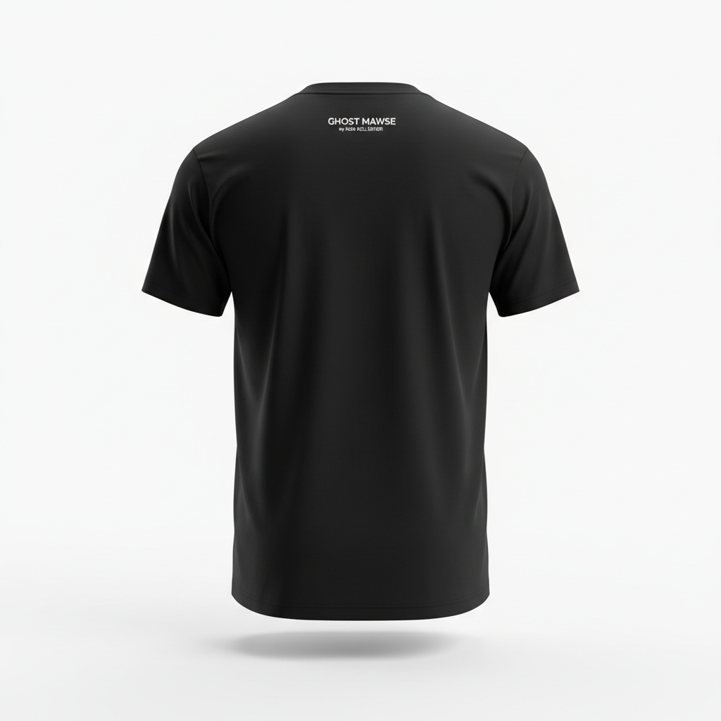 Ghost Mawse Tee detail