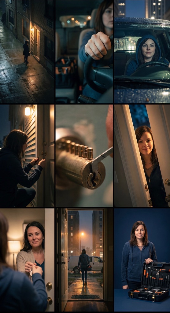 Quick Unlock Locksmith Cleveland - House lockout service collage