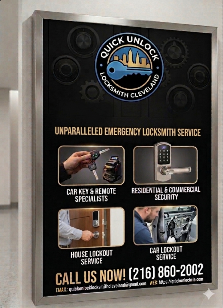 Quick Unlock Locksmith Cleveland - Unparalleled Emergency Locksmith Service