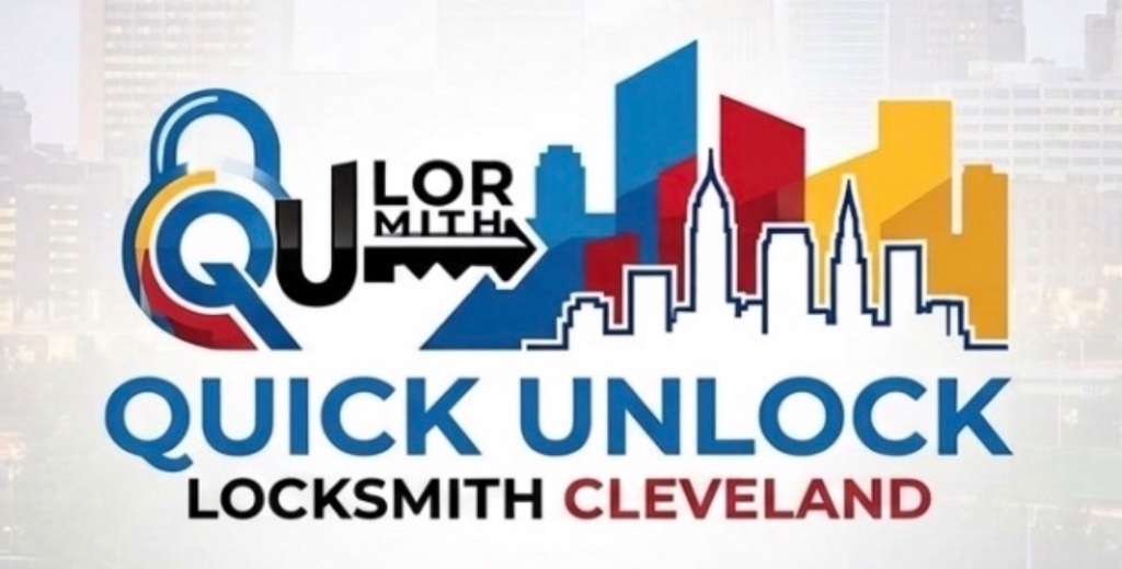 Quick Unlock Locksmith Cleveland alternate logo design