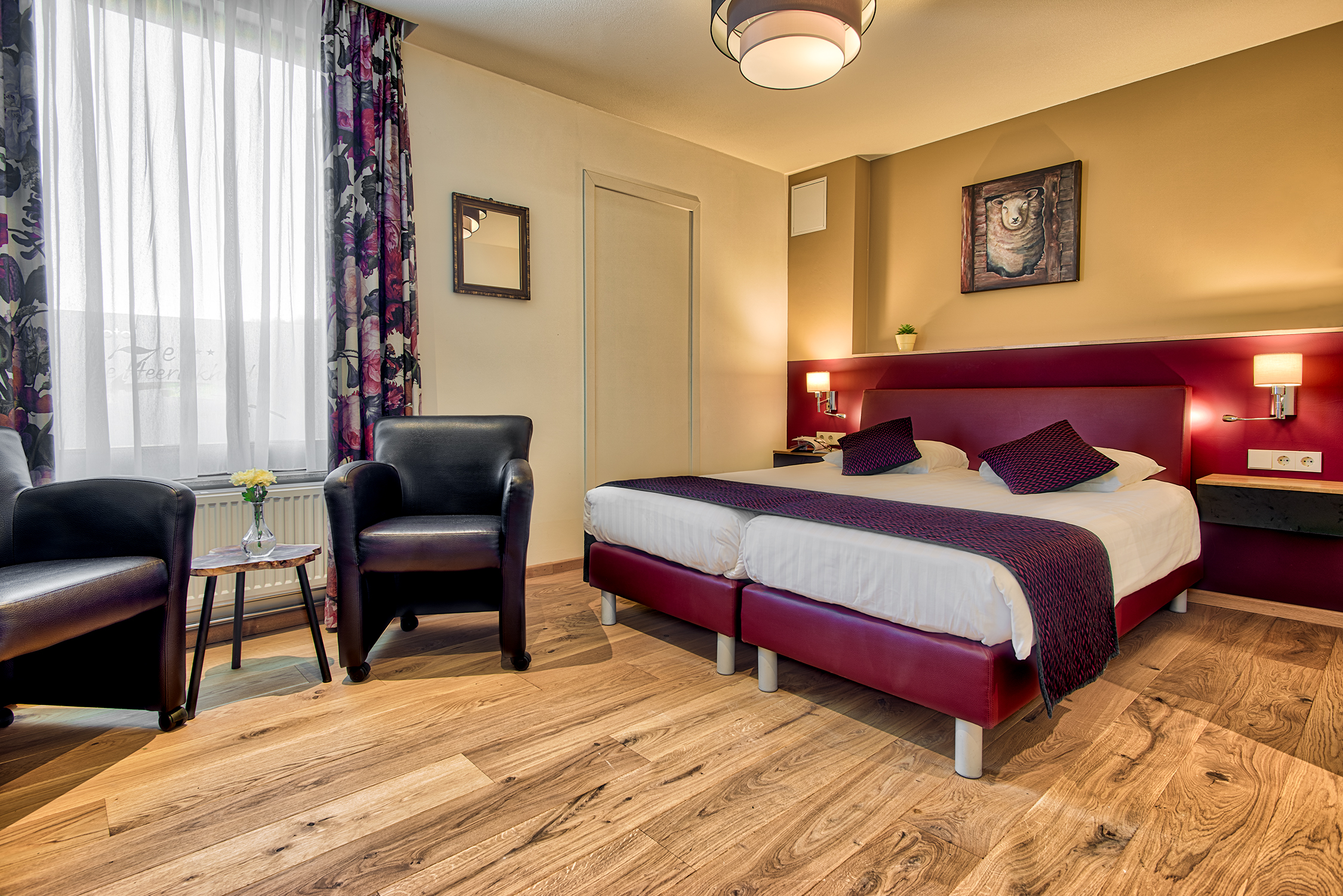 Standaardkamer boutique hotel De Zevende Heerlijkheid Slenaken