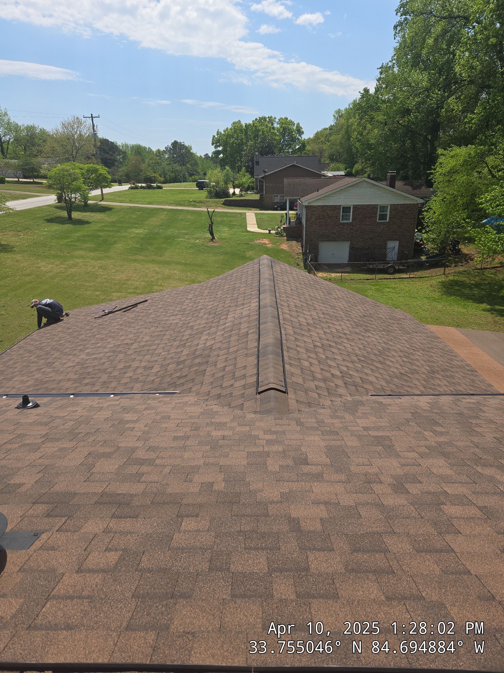After: Douglasville Residential Roof Repair in Atlanta, GA