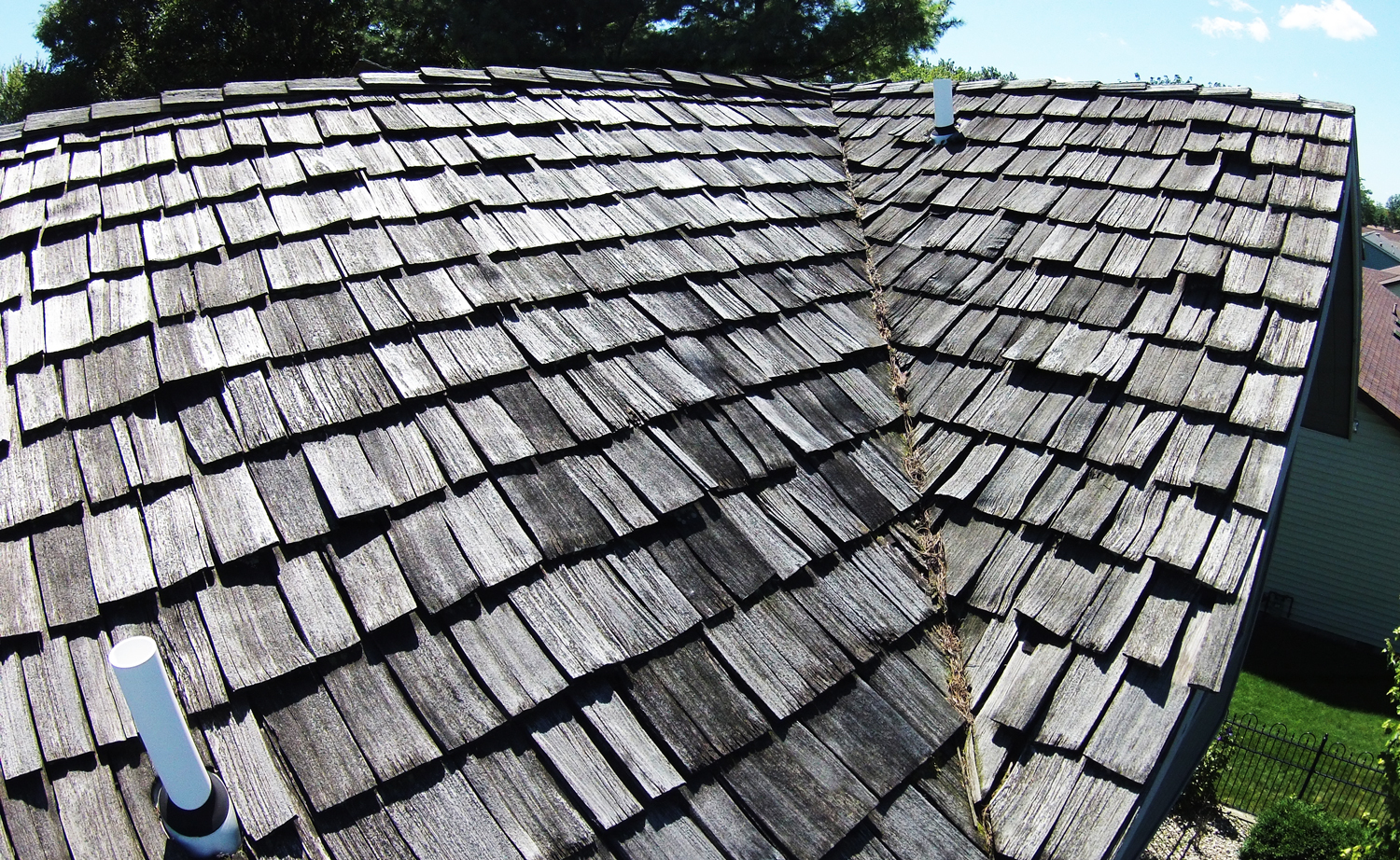 Before: Cedar Shake Restoration in Ball Ground, GA 30107