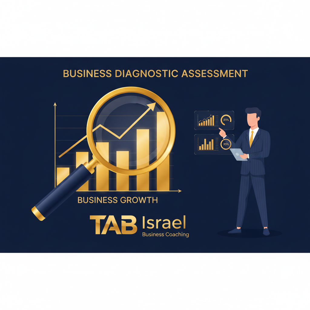 אבחון עסקי - TAB ישראל - KPI - ניר מקובסקי - ייעוץ אסטרטגי לבעלי עסקים