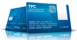 TPC - Tarjeta Profesional de la Construcción