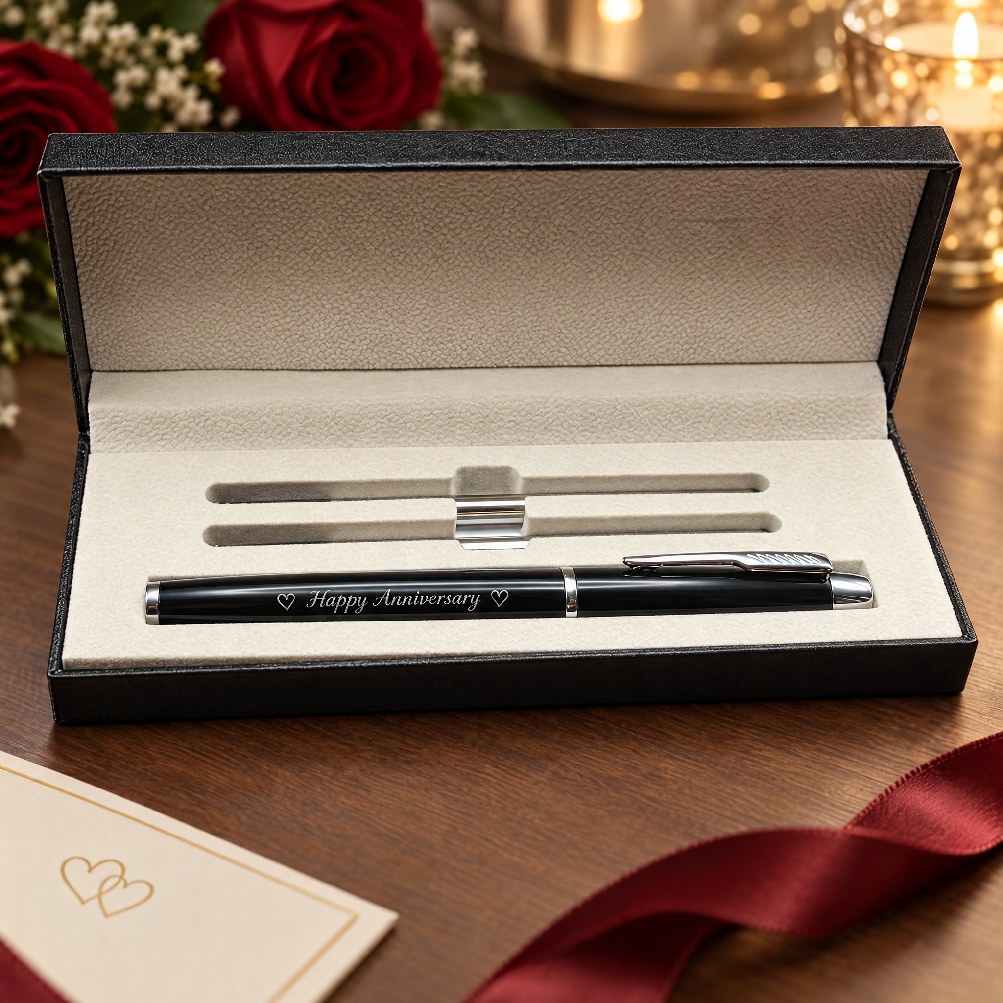 Luxury Personalised Ballpoint Pen Gift Set