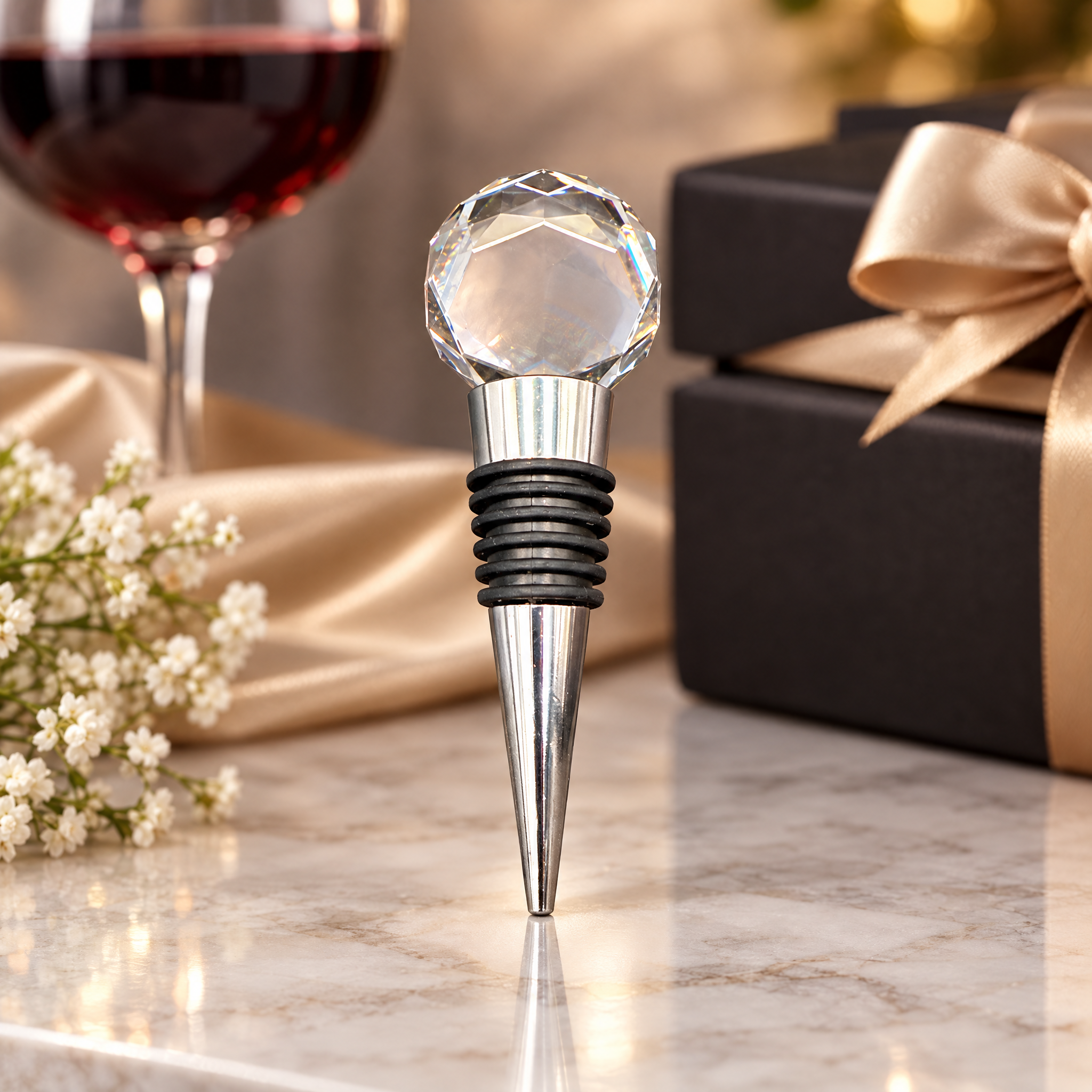 K9 Crystal Wine Stopper 1