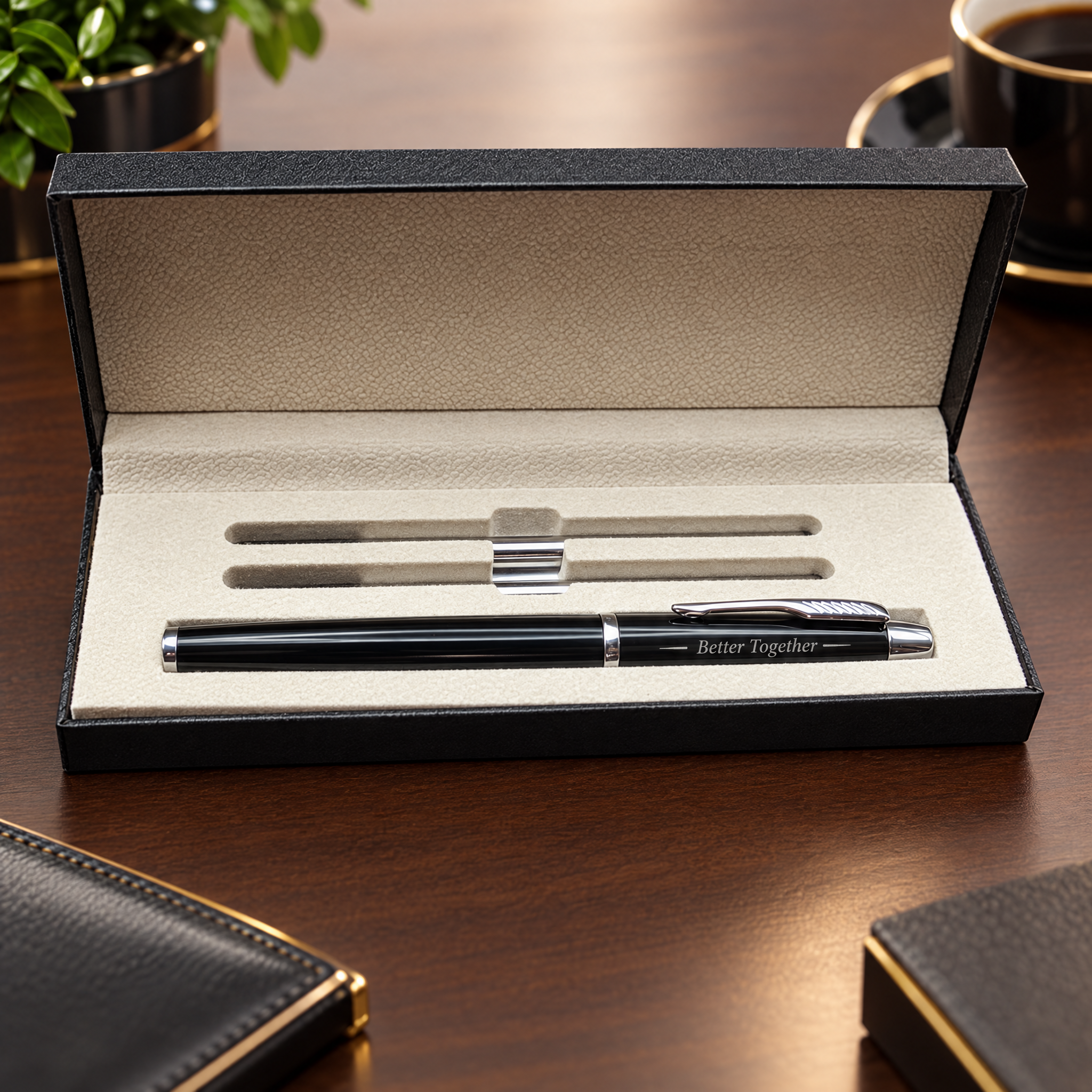 Luxury Personalised Ballpoint Pen Gift Set
