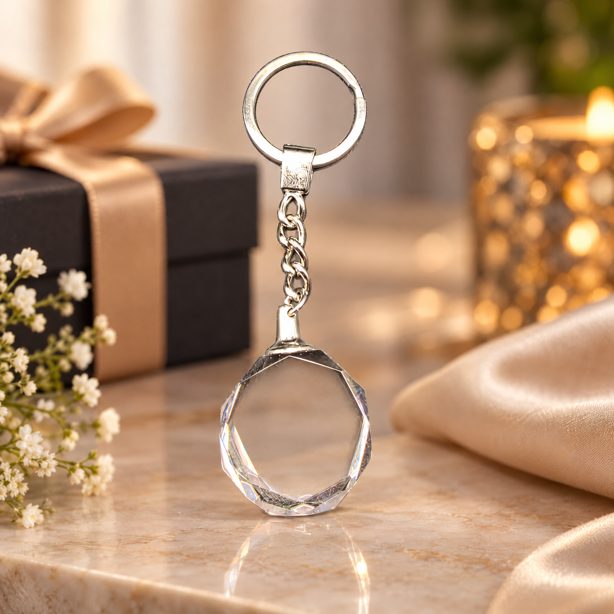 K9 Crystal Personalised Keychain 1