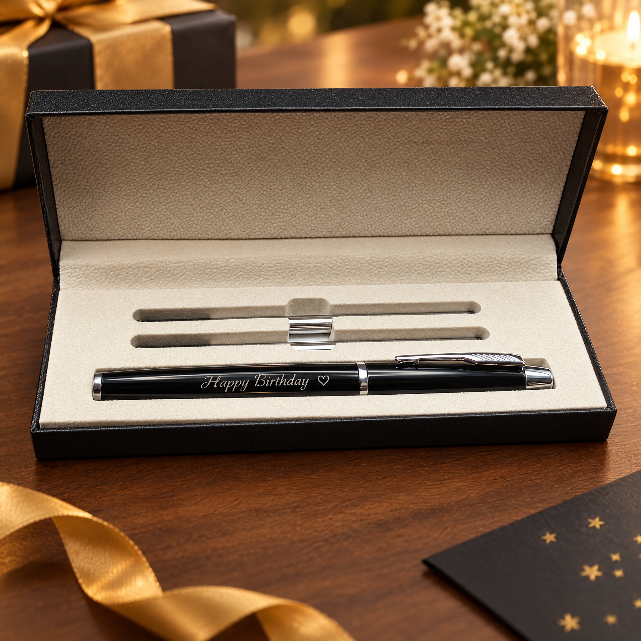 Luxury Personalised Ballpoint Pen Gift Set