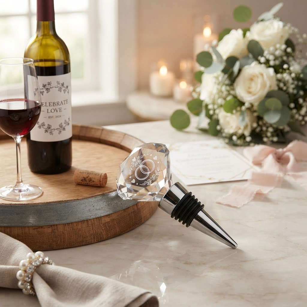 K9 Crystal Wine Stopper