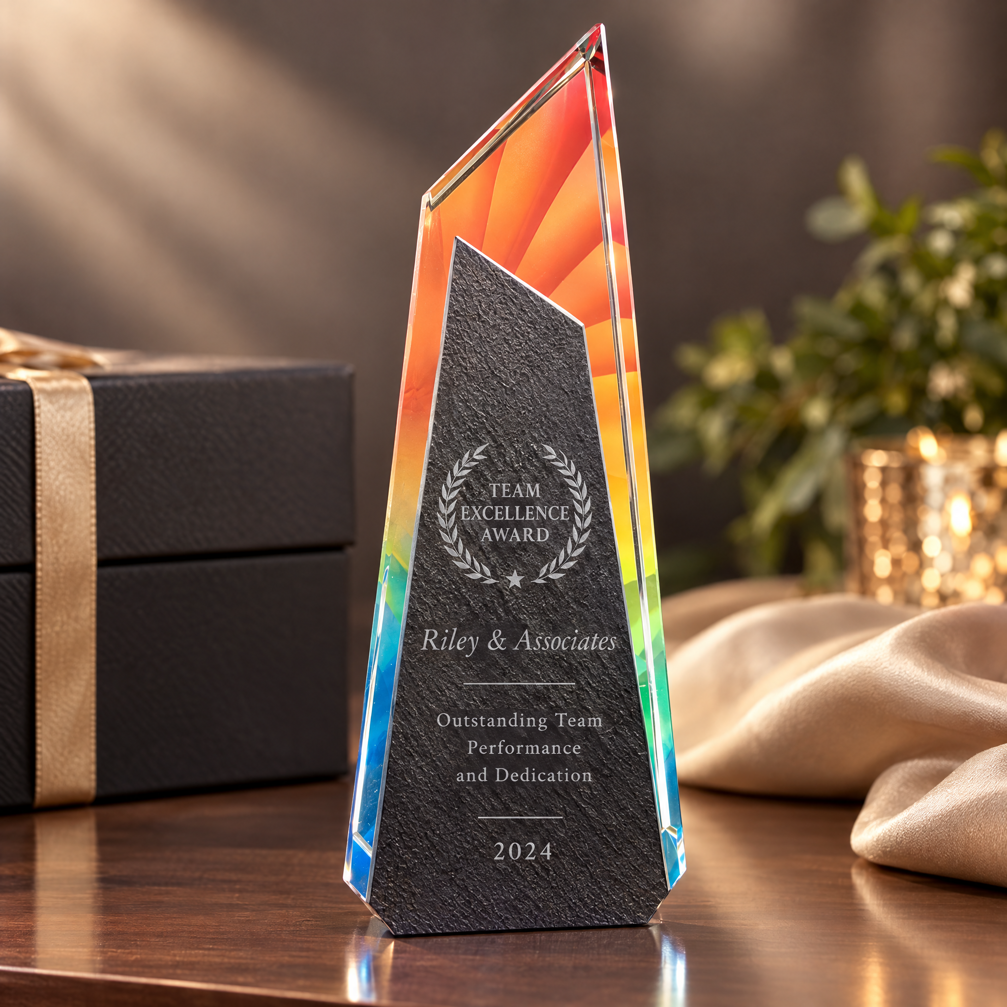 Crystal Corporate Trophy 235mm