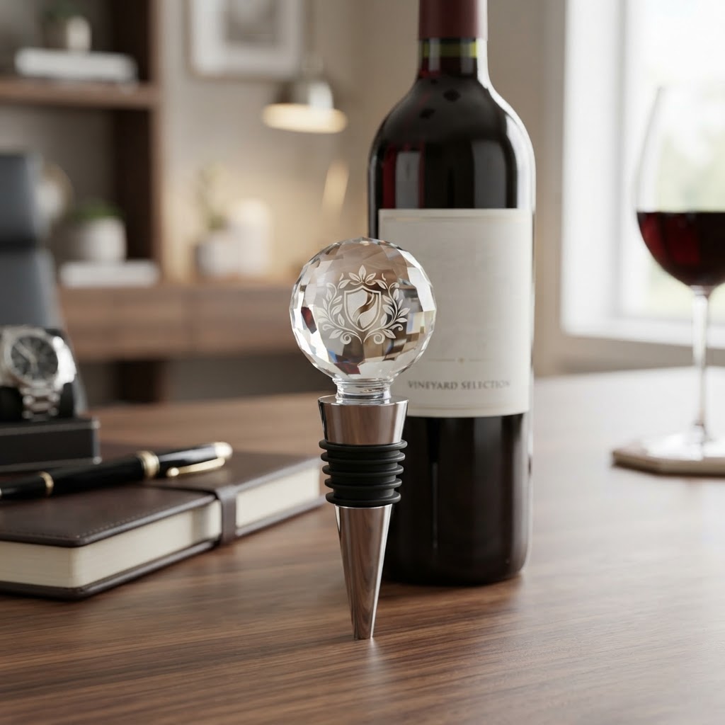 K9 Crystal Wine Stopper