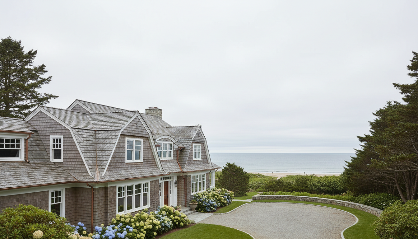 Coastal estate with FiberGutter