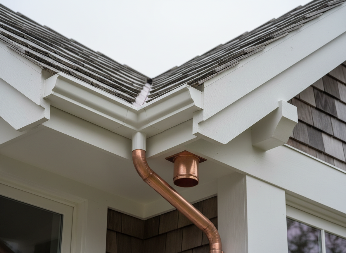 FiberGutter installation detail