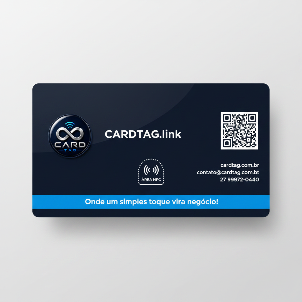 Cartão PVC NFC CARDTAG