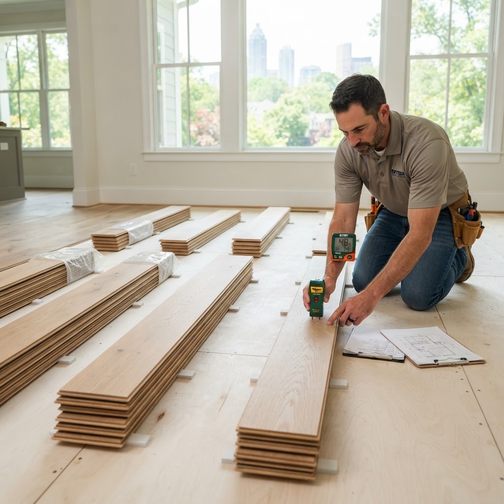 Hardwood Installation Atlanta: Precision Acclimation to Hardwood Installation Atlanta: Precision Acclimation to — Final Floors flooring article
