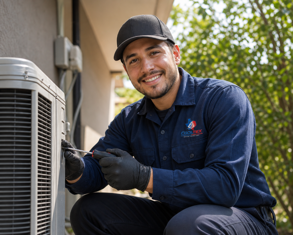 CoolTex HVAC technician