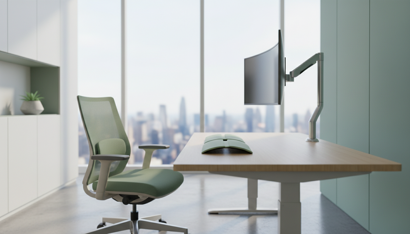 Precision-calibrated ergonomic workspace