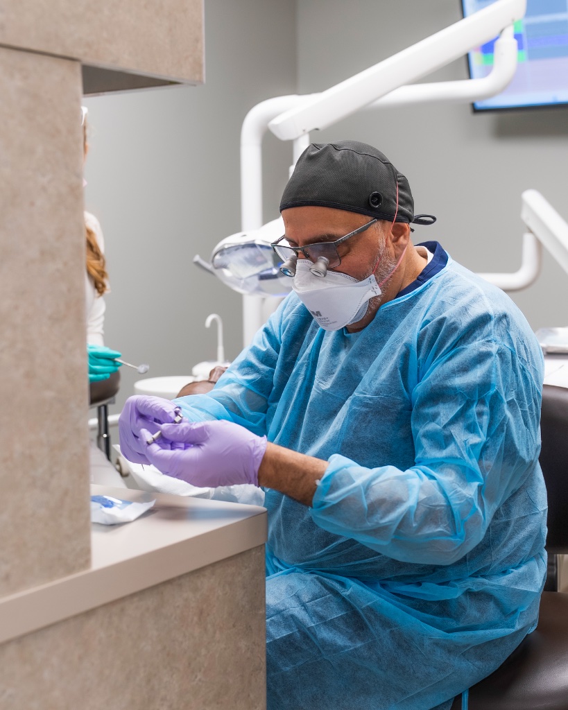 Doctor at work