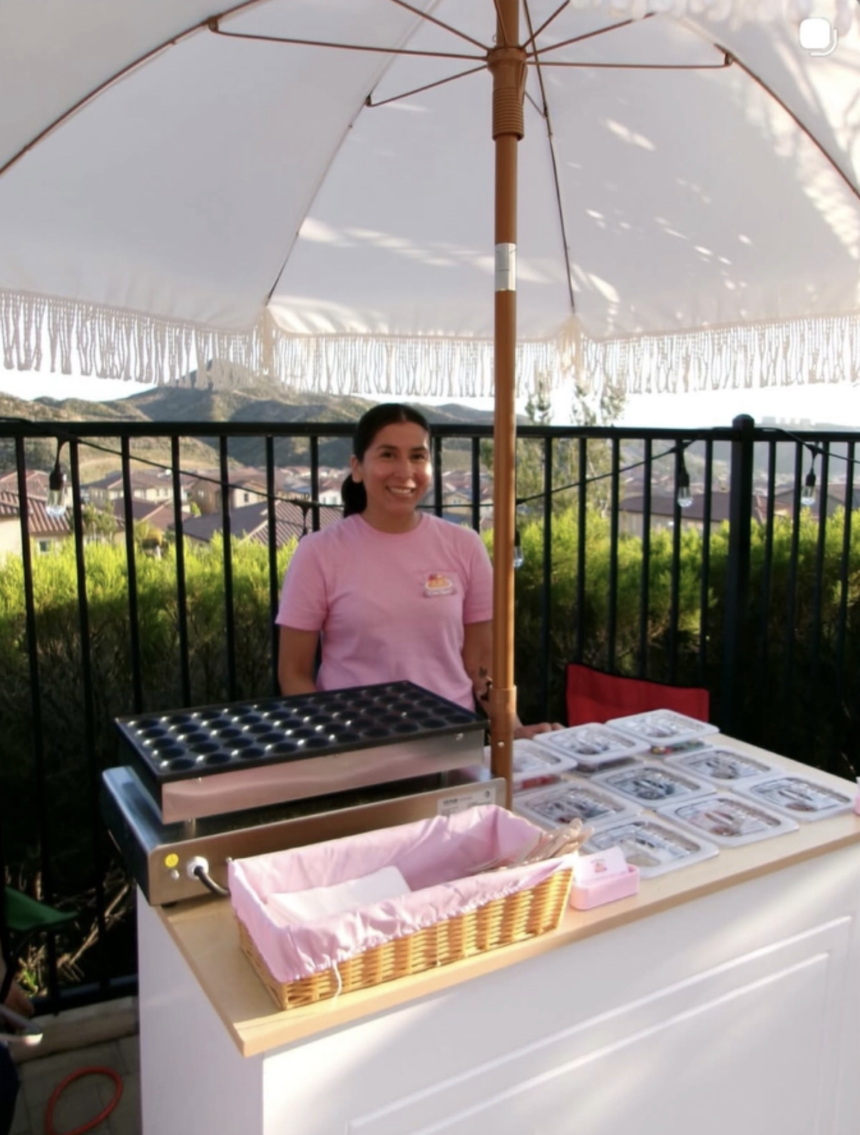 Luxury event setup