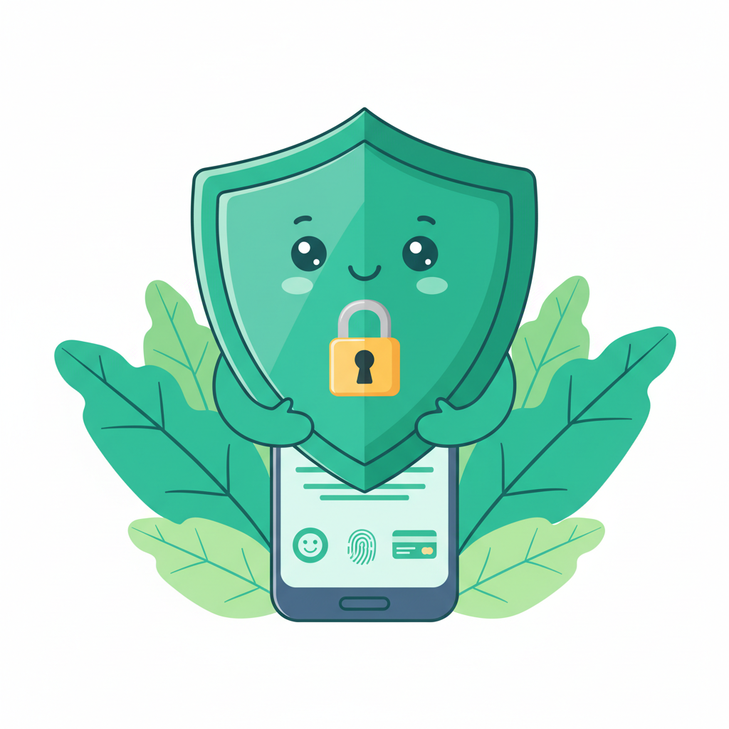 Shield protecting personal data