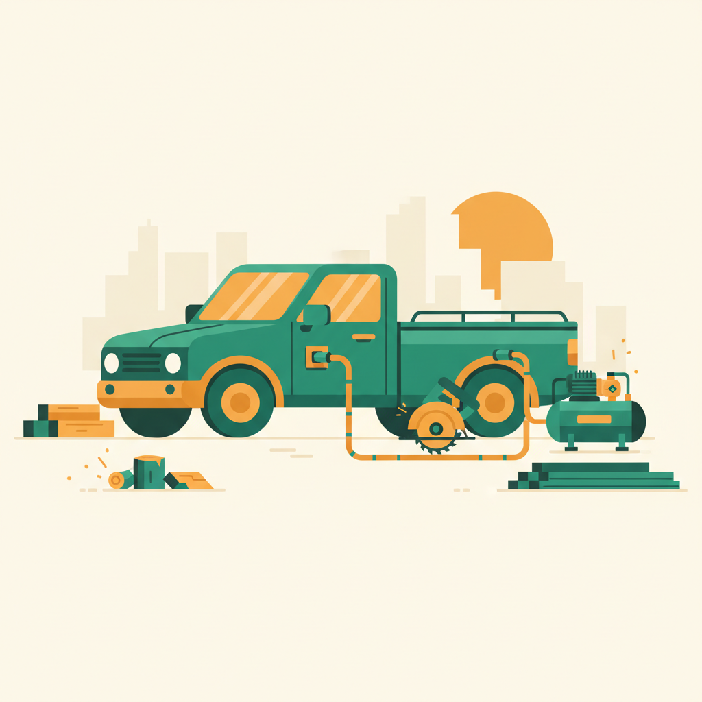 Vehicle-to-Load for tradies