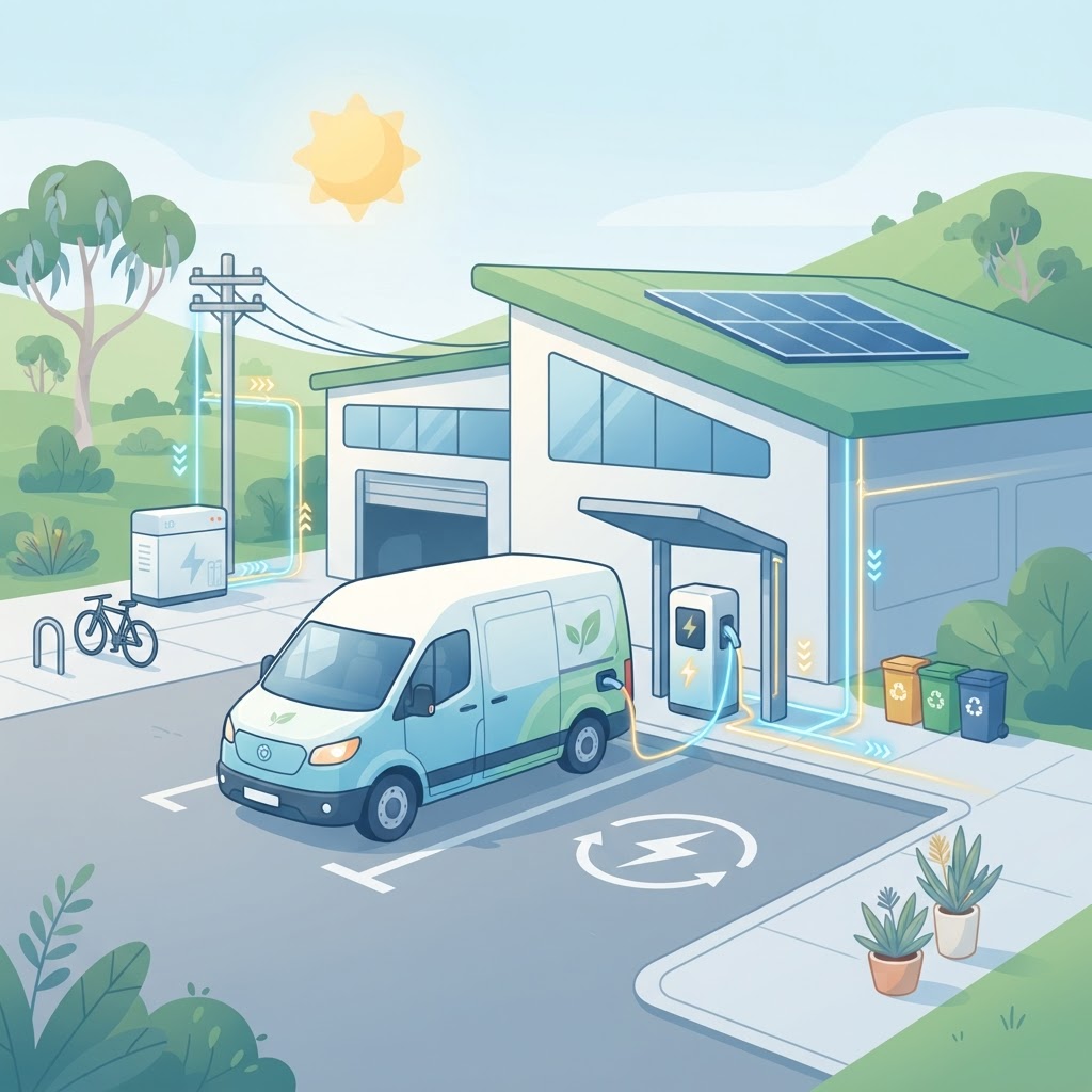Beyond the Road: Why Your Fleet Vehicles Are Australia's Next Renewable Power Stations