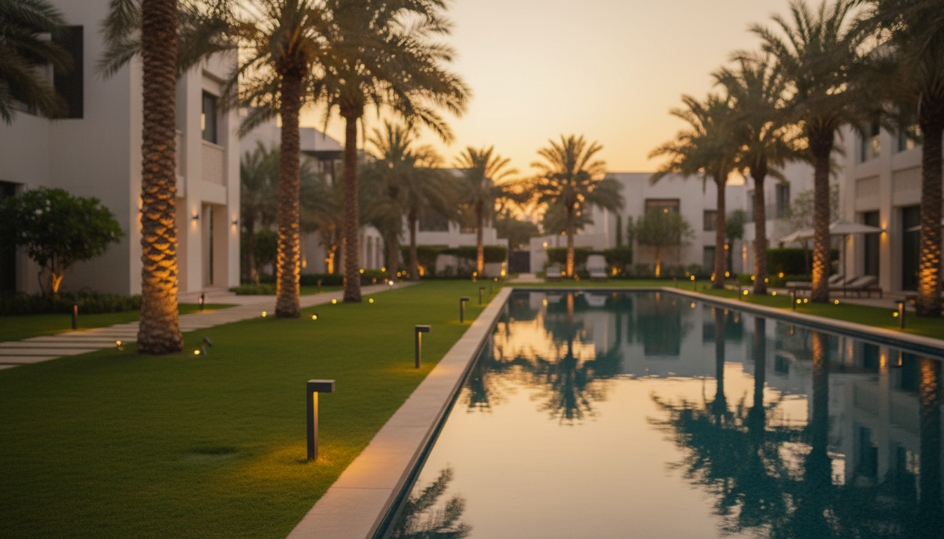 Luxury gardening service in Muscat