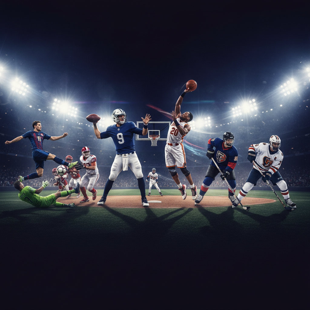 Sports collage