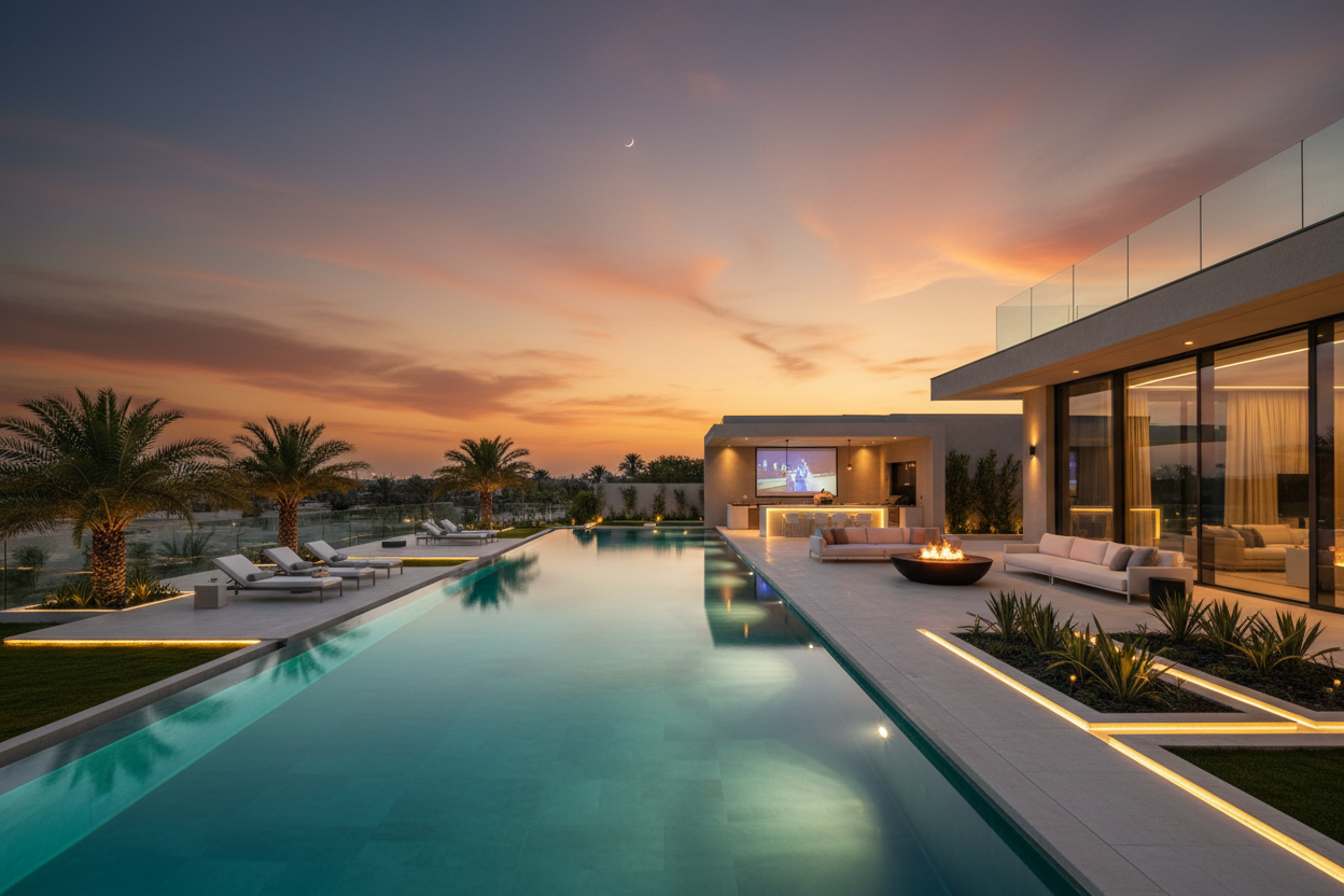 Resort-Style Pool & Entertainment