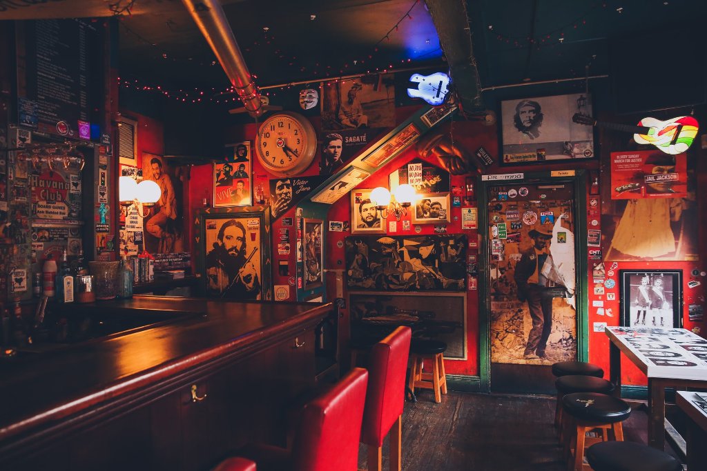 Classic Tiger Town bar interior