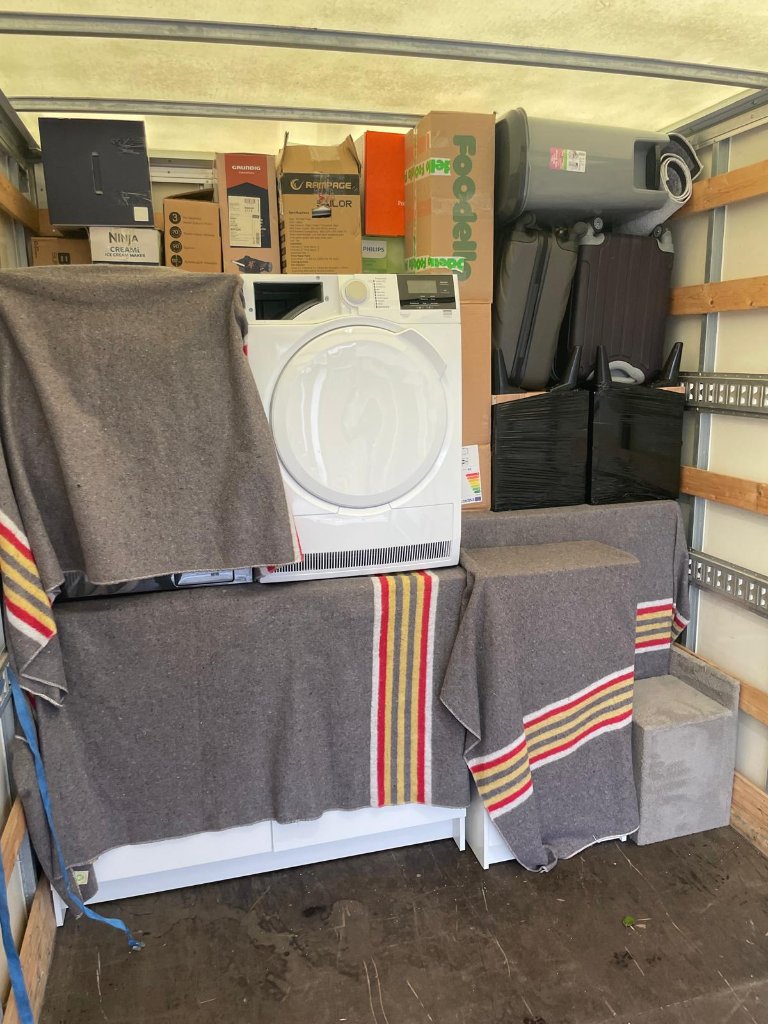 Handy Movers meubels ingepakt met verhuisdekens