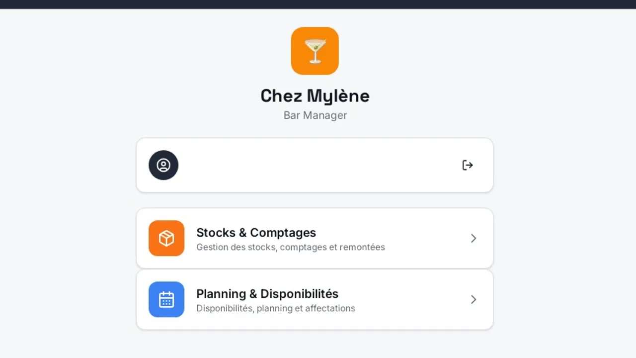 comptage bar  template preview