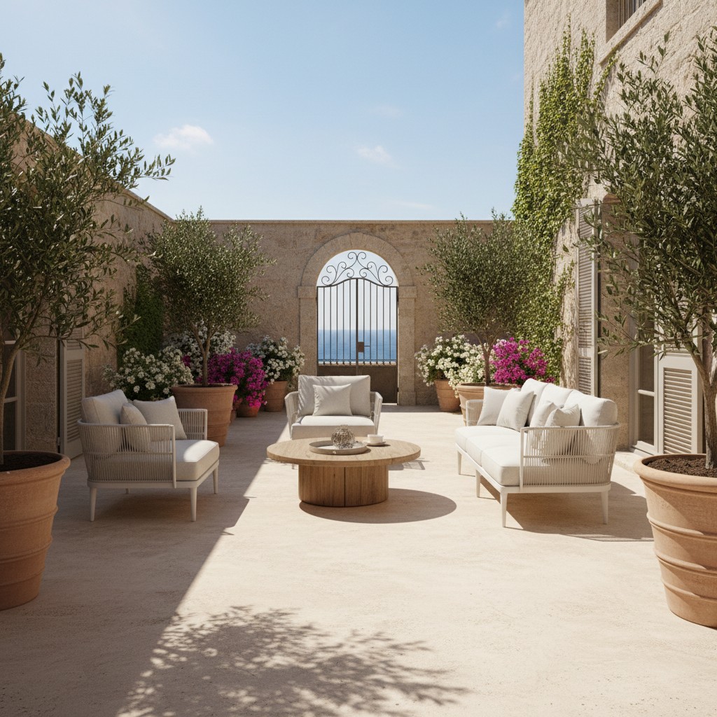 Outdoor Terrace — Pietra Continua