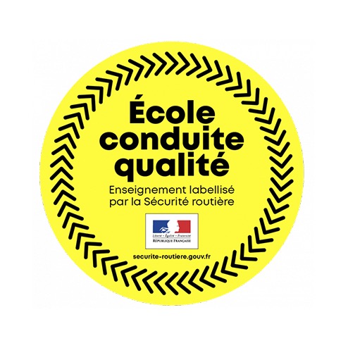 École conduite qualité — Enseignement labellisé par la Sécurité routière